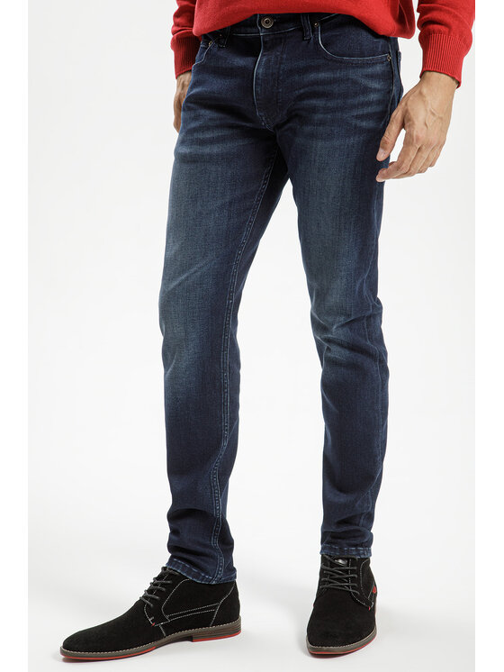 Cross Jeans Cross Jeans Jeansy E 185-222 Niebieski Slim Leg