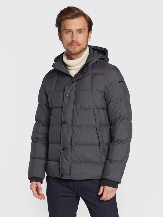 Geox Daunenjacke Sanford M2628U T2667 F1620 Grau Regular Fit