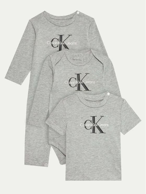 Calvin Klein Jeans Calvin Klein Jeans Набір дитячий IN0IN00212 Сірий Regular Fit