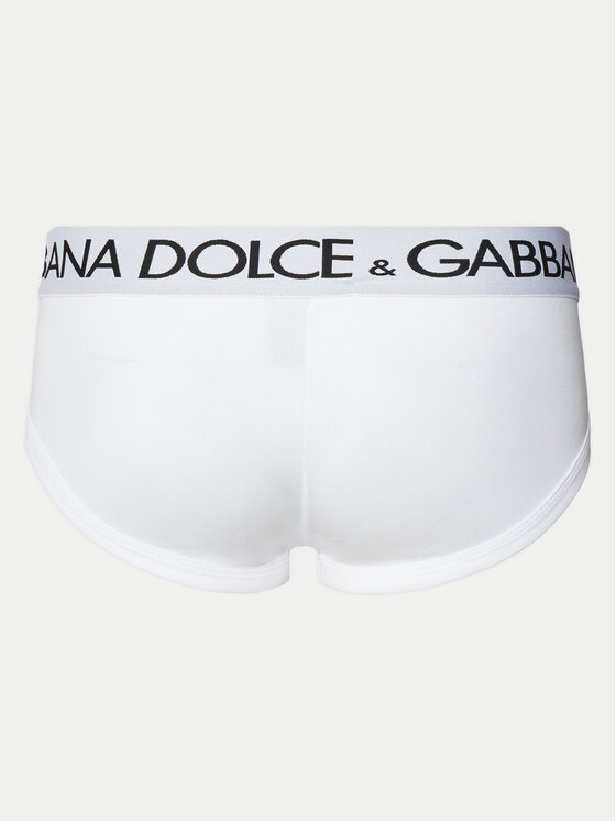 Dolce&Gabbana Dolce&Gabbana 2er-Set Slips M9D69J ONN97 Weiß
