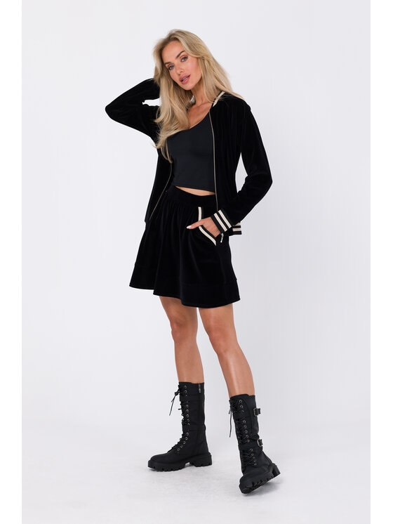 Made of Emotion Made of Emotion Sukně M768 Černá Modern Fit