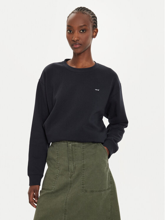 Levi's® Levi's® Majica dugih rukava Everyday A5942-0004 Crna Regular Fit