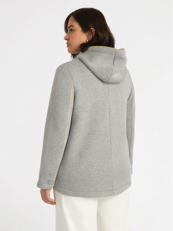 Fiorella Rubino Fiorella Rubino Cappotto 8074L000079N013 Grigio A-Line Fit