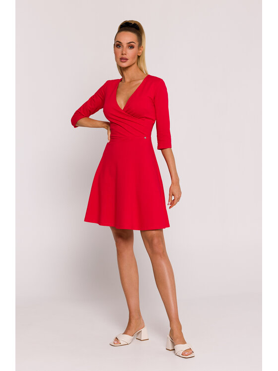 Made of Emotion Made of Emotion Abito da sera M786 Rosso Generous Fit