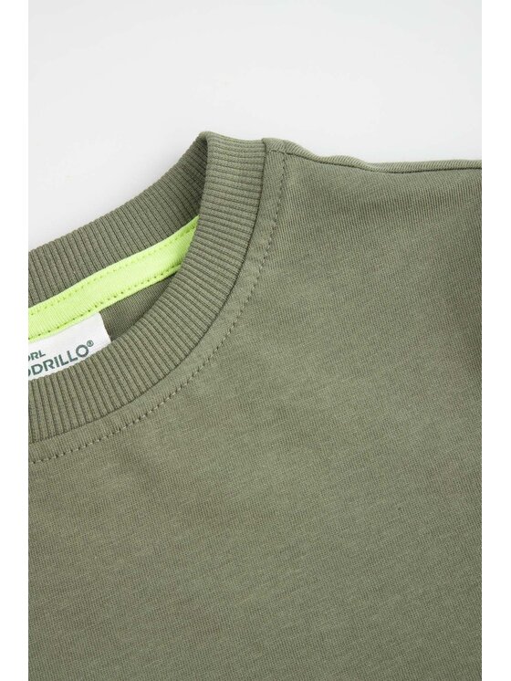 Coccodrillo Coccodrillo Tričko WC6143205FBK-011 Zelená Regular Fit