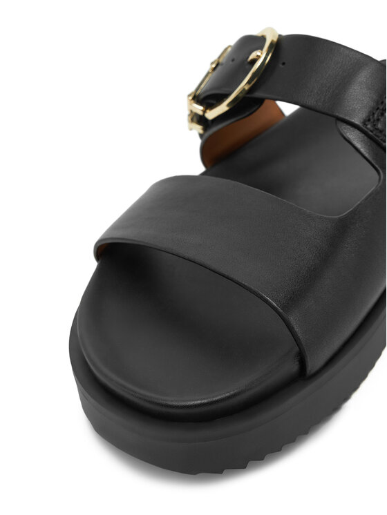 Tommy Hilfiger Tommy Hilfiger Pantoletten FW0FW08512 Schwarz
