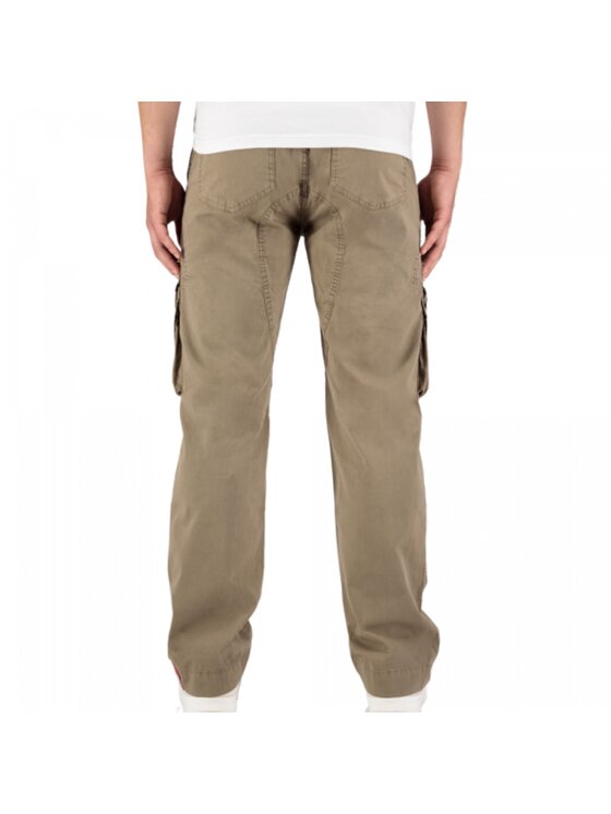 Alpha Industries Alpha Industries Spodnie materiałowe AI.108207-183-30 Beżowy Cargo Fit