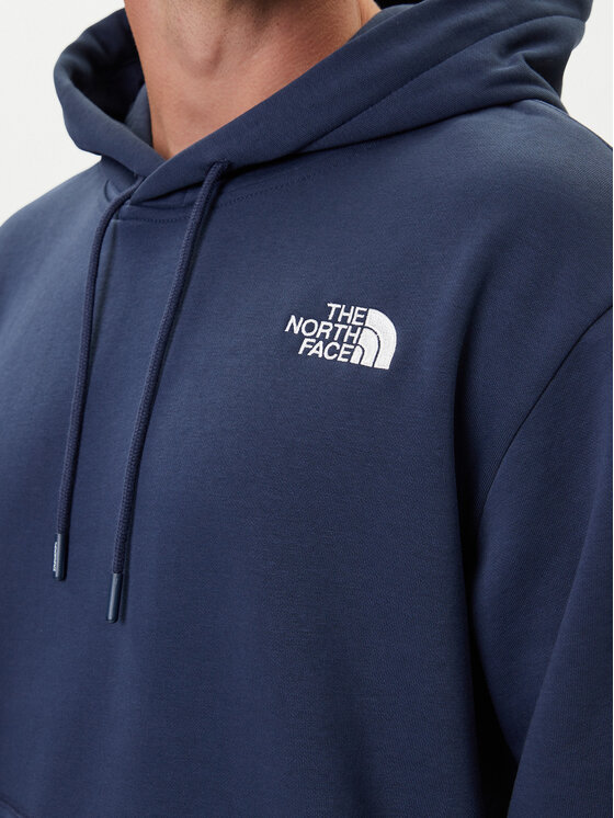 The North Face The North Face Mikina Essential NF0A89ES Tmavomodrá Regular Fit