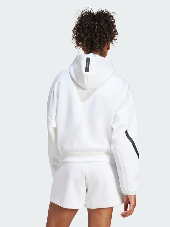 adidas adidas Bluza 136895 Biały Loose Fit