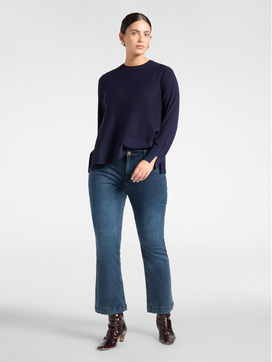 Elena Mirò Elena Mirò Maglione M093Z000858N0H4 Blu Regular Fit