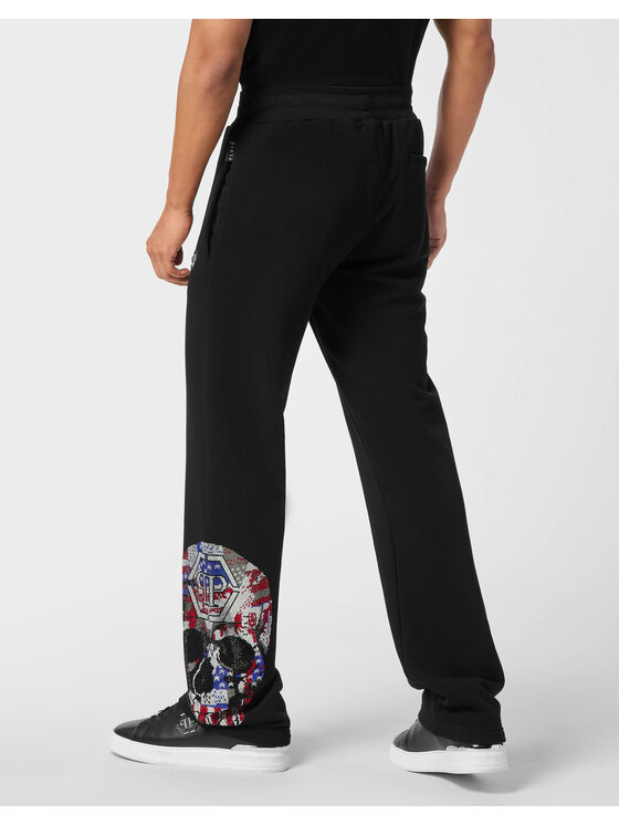 PHILIPP PLEIN PHILIPP PLEIN Spodnie dresowe 25993 Czarny Jogger Fit