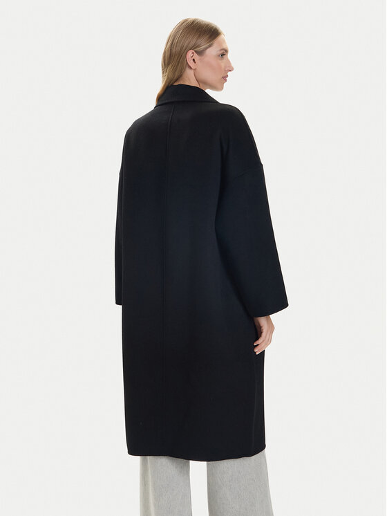 ViCOLO ViCOLO Wollmantel TF0003 Schwarz Regular Fit