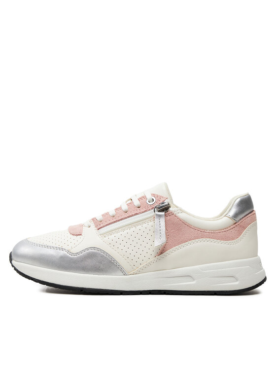 Geox Geox Snīkeri D Bulmya D36NQB 0BC22 C1Z8W Balts