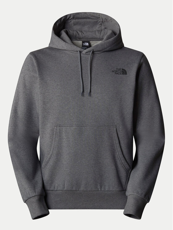 The North Face The North Face Bluza Simple Dome NF0A89FC Szary Regular Fit