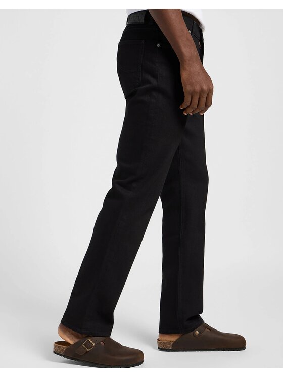 Lee Lee Jeansy West Czarny Regular Fit