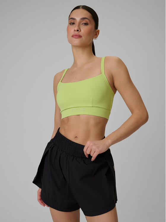 4F 4F Biustonosz sportowy ATHLETIC ALLURE Zielony jasny