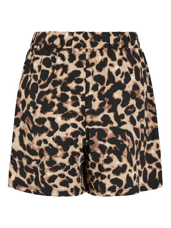Vila Vila Stoffshorts Leoa 14109339 Braun Regular Fit