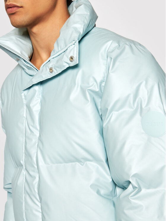 Rains Rains Geacă de iarnă Unisex 1522 Albastru celest Boxy Fit
