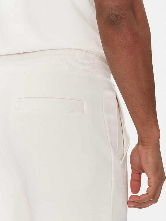 HUGO HUGO Pantaloni scurți sport Diz222 50466196 Écru Regular Fit