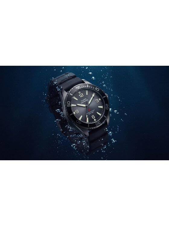 Timex Timex Zegarek TW3A02000 Czarny