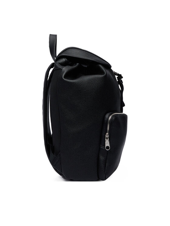 Calvin Klein Calvin Klein Mugursoma Weebbing Strap Flap Backpack LV04F3645G Melns