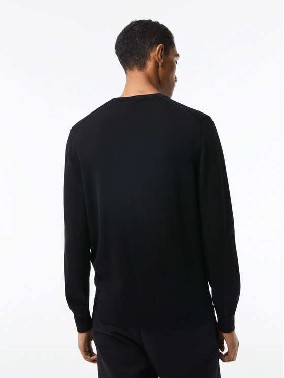 Lacoste Lacoste Džemper AH1951 Crna Regular Fit