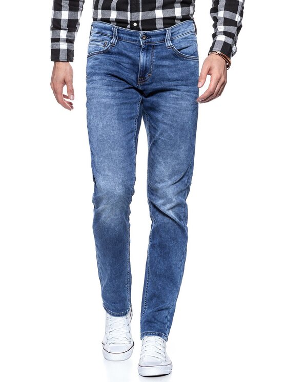Mustang Mustang Jeansy OREGON TAPERED Niebieski Slim Fit