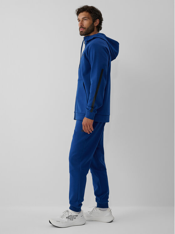 4F 4F Spodnie dresowe casual Granatowy Regular Fit