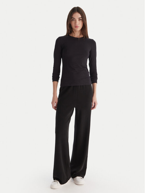 Hunkemöller Hunkemöller Blúz Soft 302729 Fekete Slim Fit