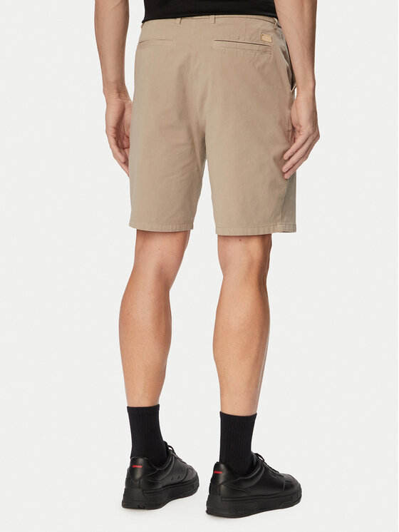 BOSS BOSS Kratke hlače iz tkanine H-Kane1 50555235 Bež Modern Fit