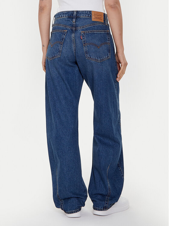 Levi's® Levi's® Džinsai Dad Barrel 0039A-0001 Mėlyna Baggy Fit