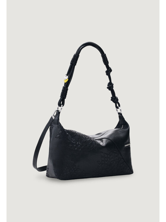 Desigual Desigual Τσάντα BAG_SIERRA BLACK HUNTING Μαύρο