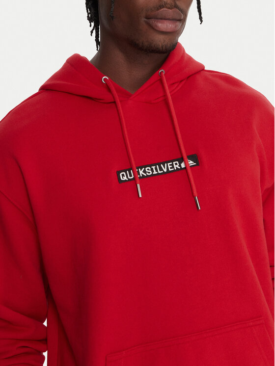 Quiksilver Quiksilver Bluza Dna EQYFT05121 Czerwony Oversize