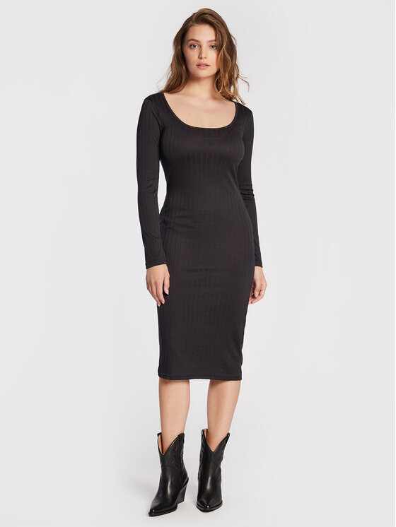 Brave Soul Rochie de zi LDRJ-225LOTTE Gri Slim Fit