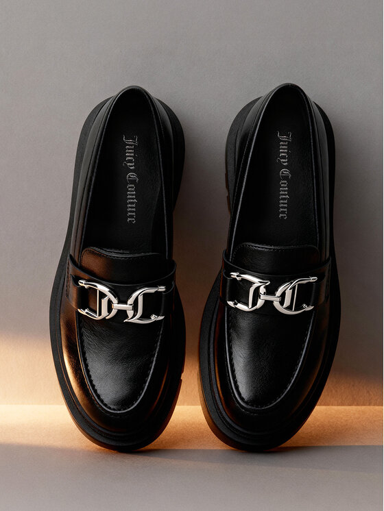 Juicy Couture Juicy Couture Loaferai CEO-HY63020S-6 Juoda