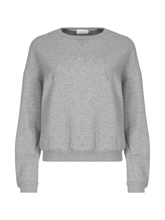 LAURELLA LAURELLA Mikina 1TU015 Šedá Regular Fit