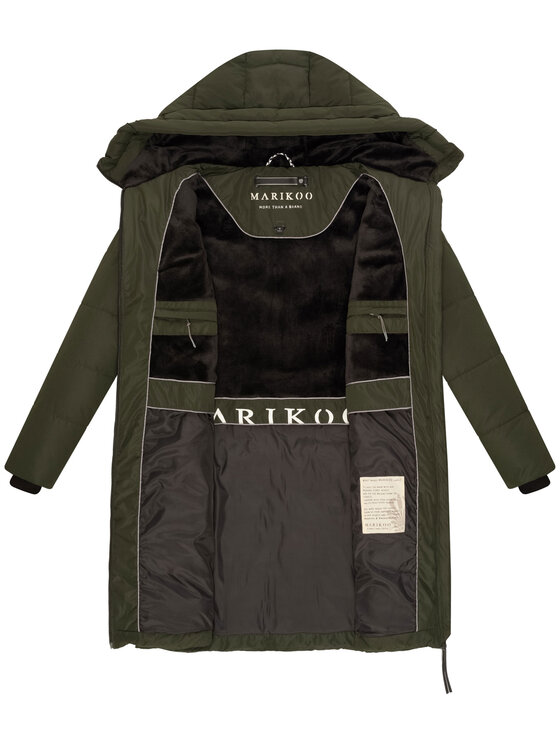 Marikoo Marikoo Kurtka zimowa Natsukoo XVI Zielony Regular Fit