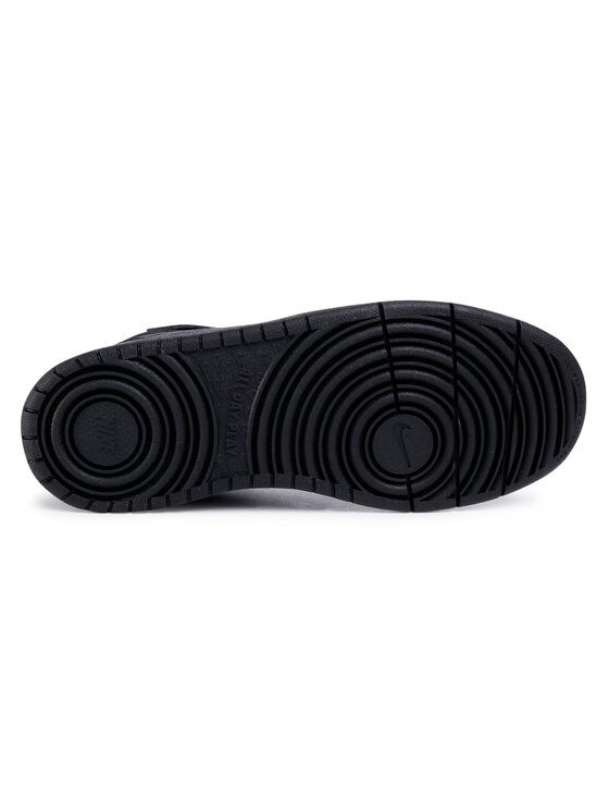 Nike Nike Sneakersy Court Borough Mid 2 (GS) CD7782 001 Czarny