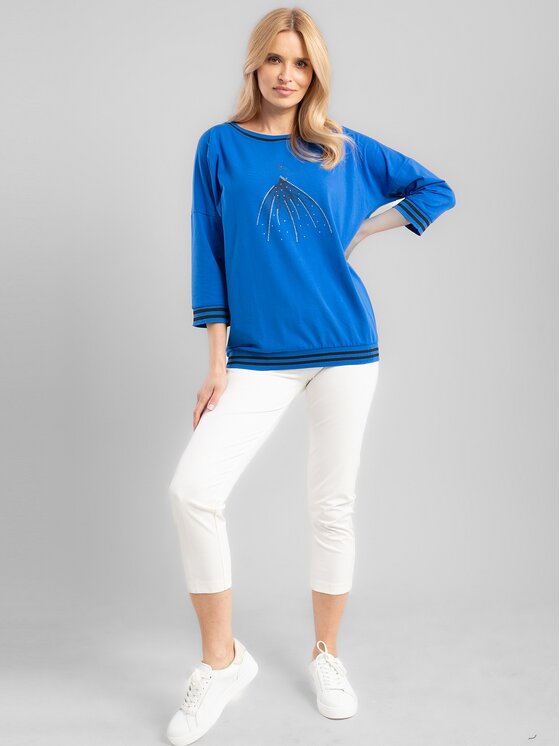 Perso Perso Halenka TLE240234F Modrá Regular Fit