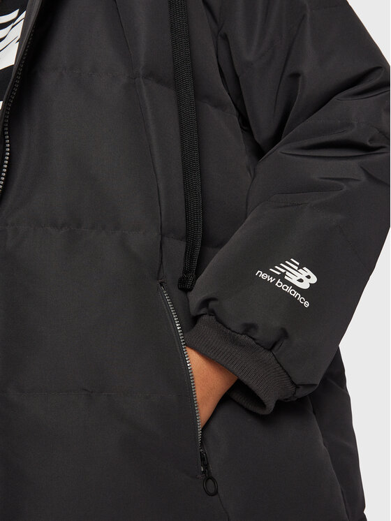 New Balance New Balance Daunenjacke Athletics WJ23502 Schwarz Relaxed Fit