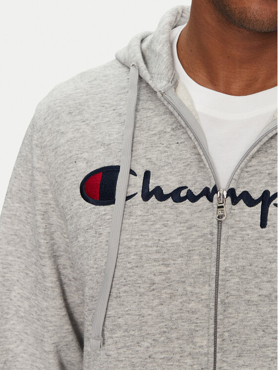 Champion Champion Mikina 220728 Šedá Slim Fit