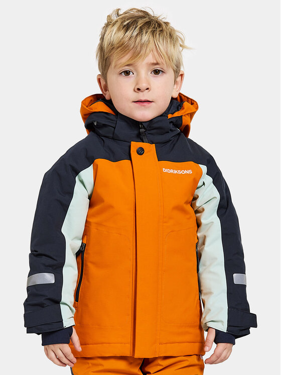 Didriksons Didriksons Zimska jakna Neptun 505472 Narančasta Regular Fit