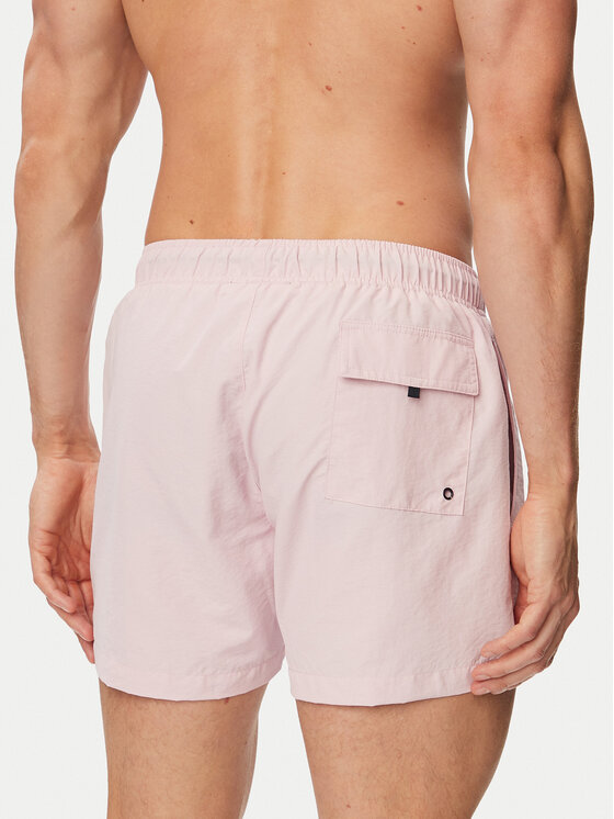 Beverly Hills Polo Club Beverly Hills Polo Club Pantaloni scurți pentru înot P-SS26M-UNION Roz deschis Regular Fit