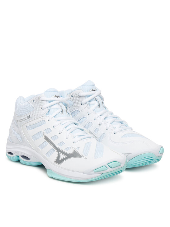Mizuno Mizuno Buty halowe Wave Voltage 2 Mid V1GC2465 Biały
