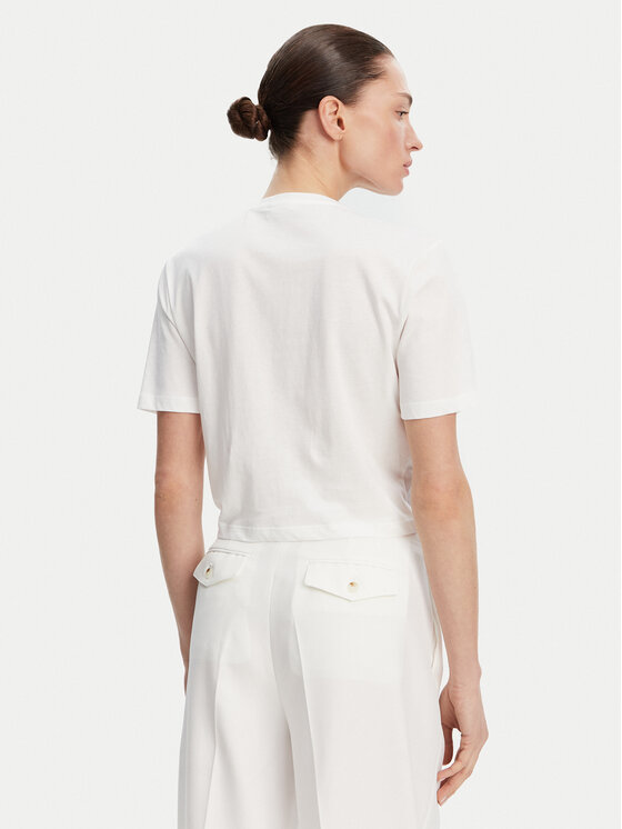 Liu Jo Liu Jo T-krekls WA5139 JS923 Balts Regular Fit