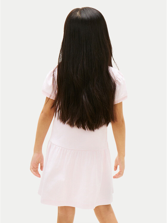 Tommy Hilfiger Tommy Hilfiger Vasarinė suknelė KG0KG09171 Šviesiai rožinė Regular Fit