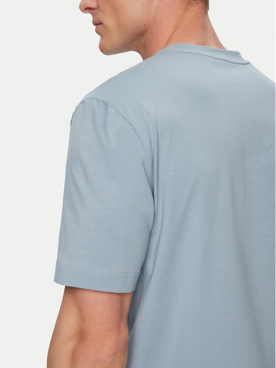 BOSS BOSS Тишърт Tchup 50473278 Светлосин Relaxed Fit