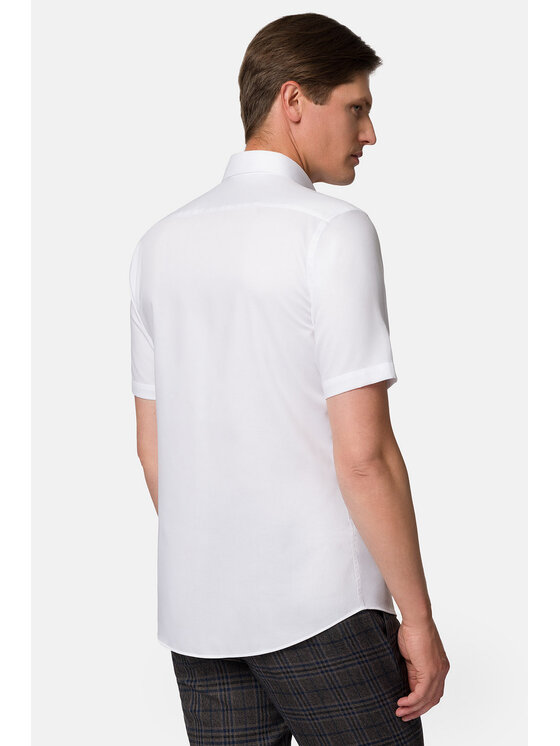 Lancerto Lancerto Koszula Olive KO073123000041 Biały Slim Fit