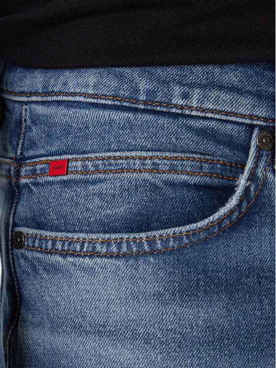 HUGO HUGO Джинси 50555181 Голубий Regular Fit