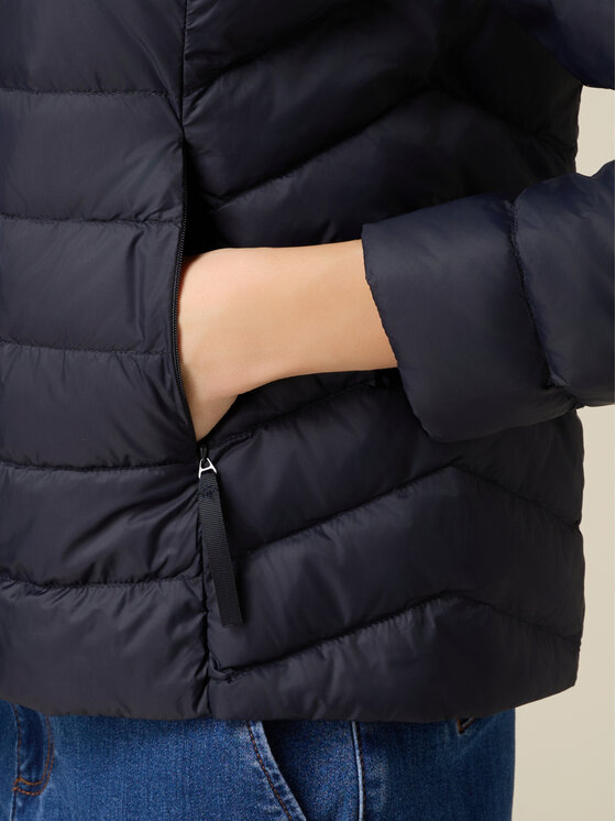 Oltre Oltre Kurtka puchowa F906R001515N034 Niebieski Regular Fit